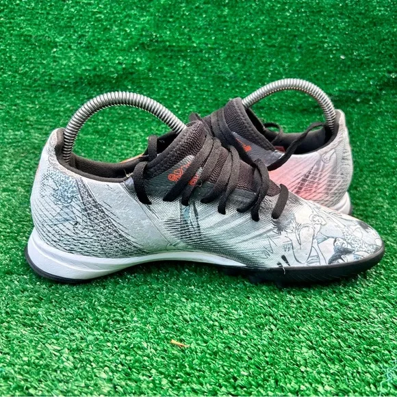 Adidas Graphic Athletic Shoes - Red and Gray